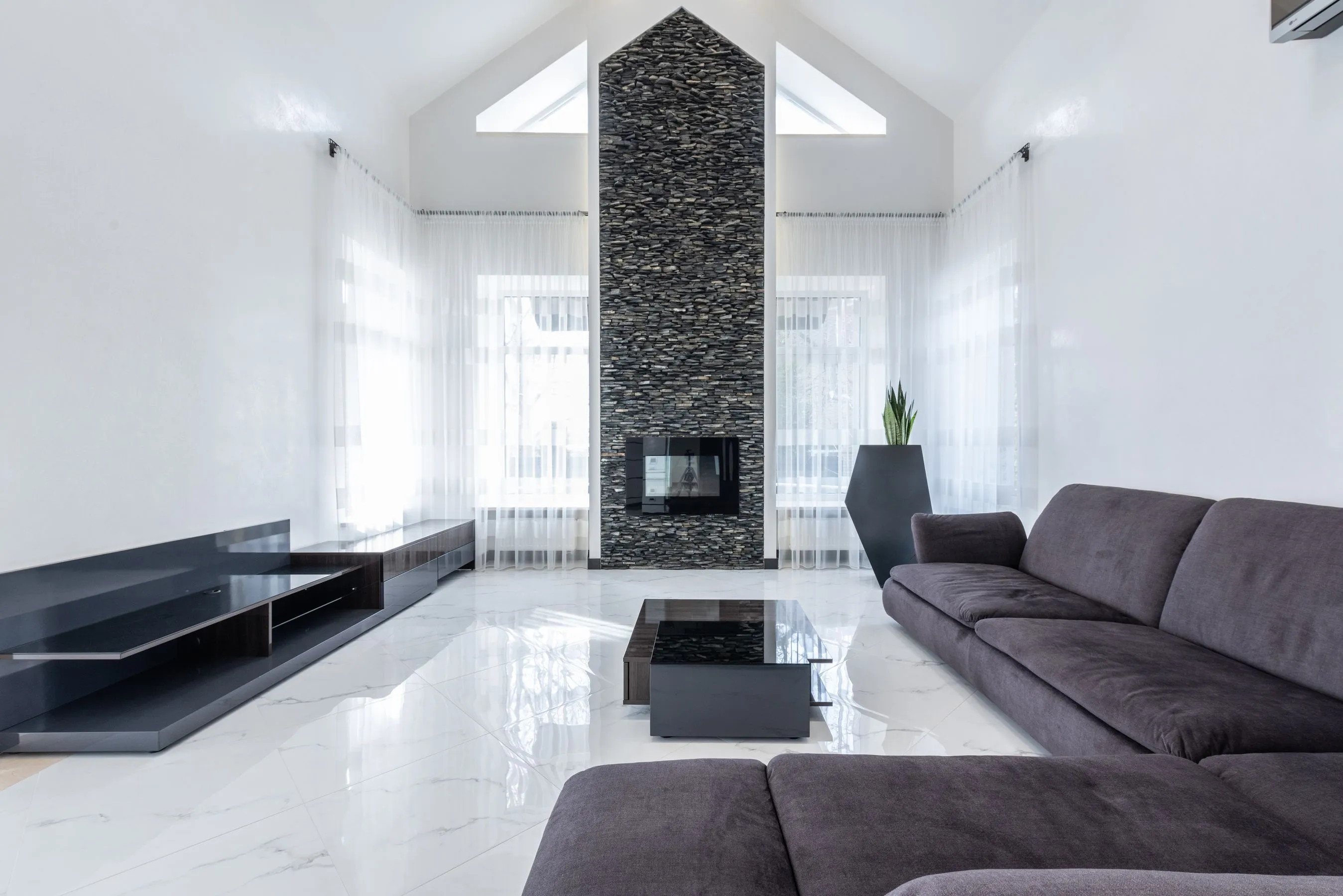 Penthouse Horyzont — realizacja wnętrza, Gdynia
