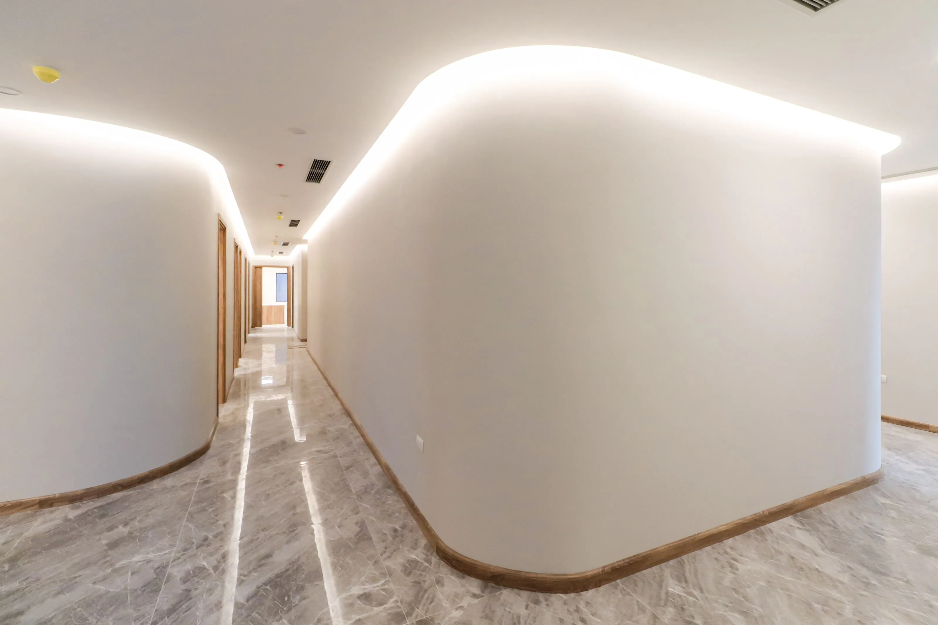 Cisza w Bieli — realizacja wnętrza, Warszawa